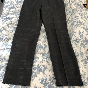 MICHAEL KORS GREY SLACKS W/LIGHT BLUE GIRD DESIGN
